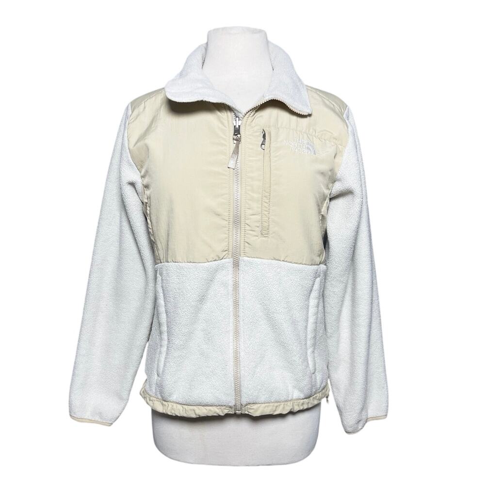 NORTHFACE Women’s Denali Fleece Zip Up Mixed Media Outerwear Jacket